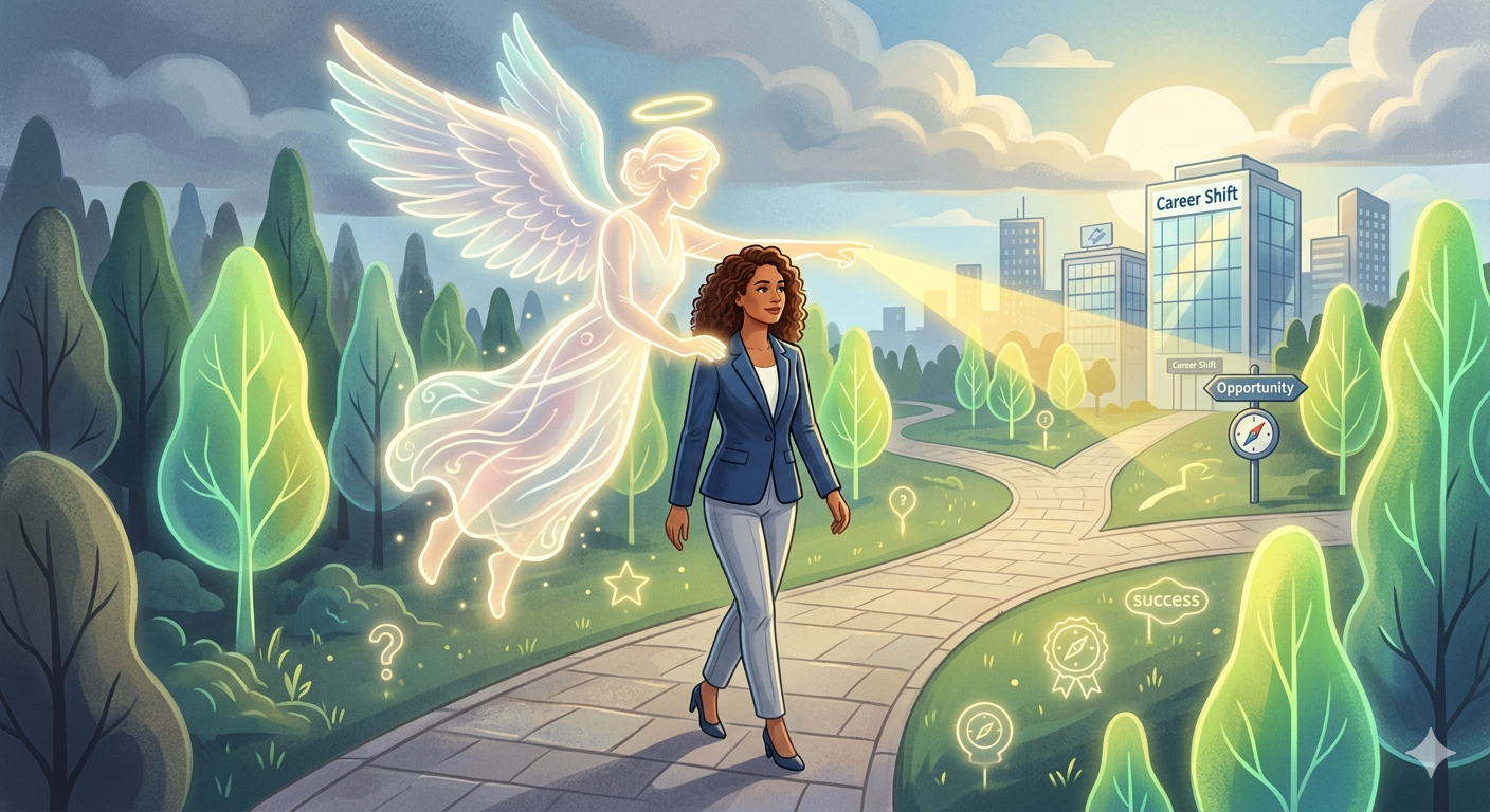Read more about the article How Can a Guardian Angel Help With My Career Change?