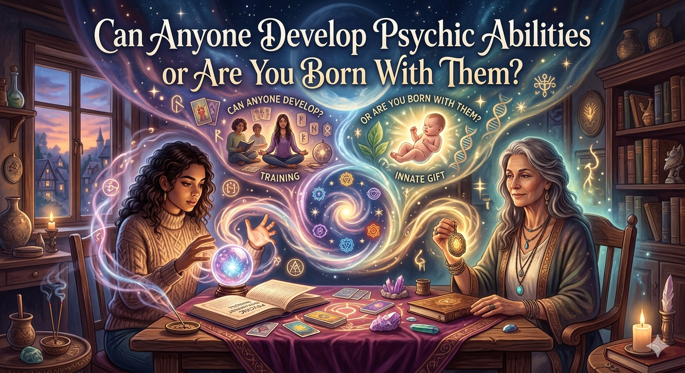 Read more about the article Can Anyone Develop Psychic Abilities or Are You Born With Them?
